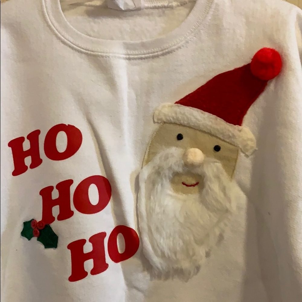NWT Handmade Christmas Holiday Child’s Sweatshirt - Picture 2 of 6